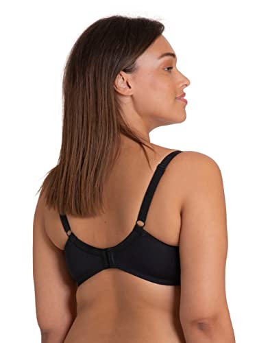 Dorina D001038EM002-2X0055 Rena-2Pp Embroidered Lace Non Padded Wired Bras, Full Cup Bra Daily Bra Plus Size Lightweight thumb #3