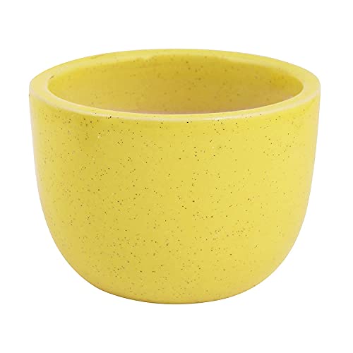 Image of Leafy Tales Urn Ceramic Pot, Multicolour, 3 Inch, 3 Pots, Urn Set 3 (Urn Set 3) Barrel Pot Ceramic, Aqua, 1pc (Barrel Aqua)