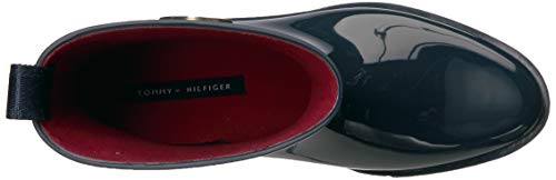 Tommy Hilfiger Women's Kippa Rain Boot, Dark Blue, 7 #TOP4