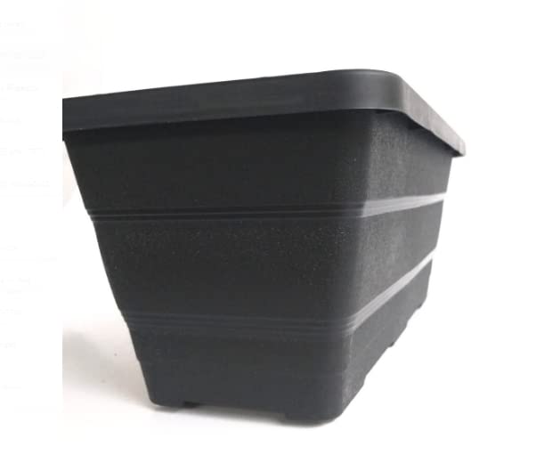 KIT 5 Jardineira Floreira Grande Retangular Texturizado Para Plan...