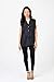Betty Dain Kool Breeze Mesh Back Salon Stylist Vest, Unique Stretch Mesh Back For Breathability, Pockets with Zippered Bottoms, Button Closure, Lightweight, Water Resistant Polyester Fabric, S
