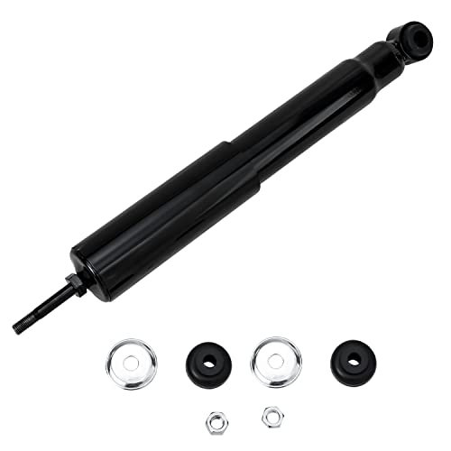 Image of Detroit Axle - 2WD Front 2pc Shock Absorbers for Ford F-250 F-350 Super Duty Excursion E-150 E-250 Econoline Van, 2 Shock Absorbers Set Replacement