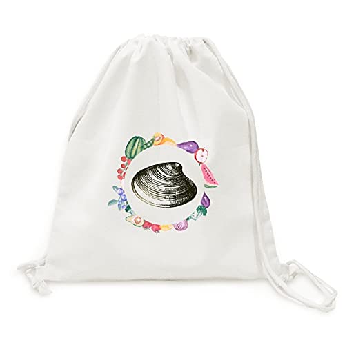 Pétoncles sac en tissu pliable à sangle fini les poches plastiques jetables
