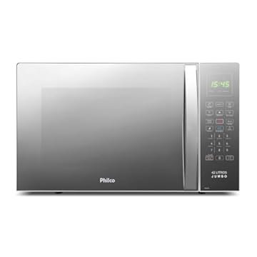 Micro-ondas Philco PMO42EB Jumbo Tira Odor 42L 1560W 127V Espelhado Branco