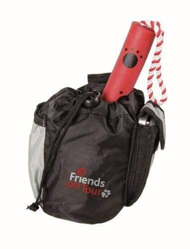 Trixie 3238 Dog Activity Tasche Baggy, ø 10 × 15 cm, schwarz/grau