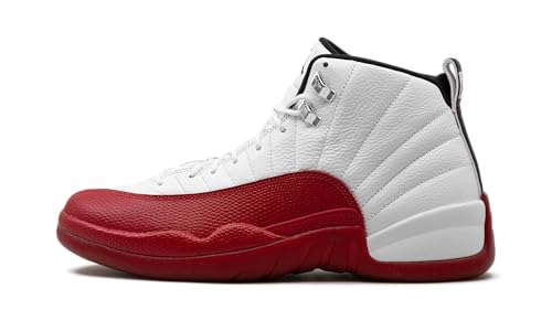 Retro Air Jordan 12 - White, Black, Varsity Red by Nike