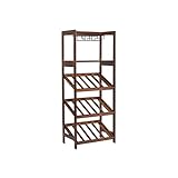 roltin wine bar rack armadietto del vino con portabicchieri in acciaio inox ristorante scaffale per vino piccolo soggiorno in legno 53x33x130cm cassa del vino portabottig