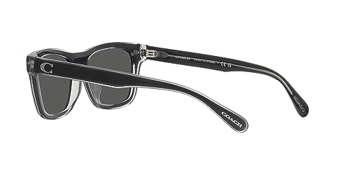 Image of Coach mens Hc8371u Universal Fit Square Sunglasses