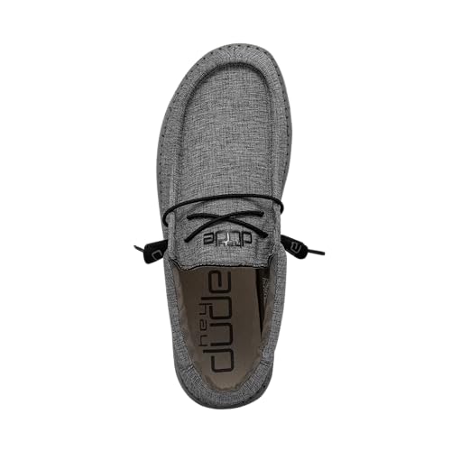 HEYDUDE Men's Wally Sox | Mens Shoes | Men's Lace Up Loafers | Comfortable & Light-Weight