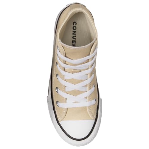 Converse Chuck Taylor All Star EVA Lift Hi - Girls' Preschool (A06345F, White/Tan)4