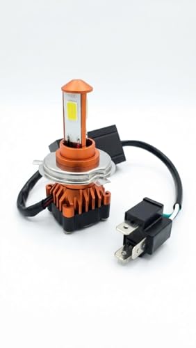 Generic CYT H4 LED Motorcycle Headlight Bulb 40W Orange - Image 2