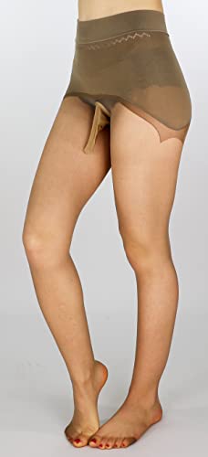 Image of Mona's Choice Super Stretchy XL 3 Denier Ultra Sheer Seamless Tall Womens & Mens Pantyhose /Mens Trouser Tights