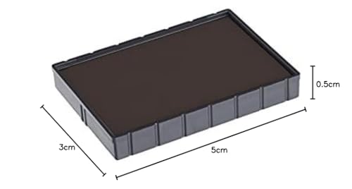 Colop 107334 Ersatzstempelkissen E/35, schwarz, Doppelpack