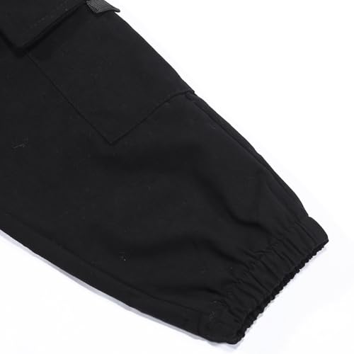 Boys Kids Summer Cargo Pants Loose Fit Casual Trousers Activewear Sweatpants for Sports Outdoor Play Comfortable2