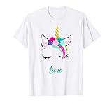 Ideal para el carnaval. T-Shirt Personalizada Nombre Irene Unicornio Camiseta