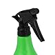 Relaxdays Sprühflasche 2er Set, 1l, nachfüllbar, Handsprüher für Blumen, Pflanzen, Einstellbarer Sprühkopf, grün/schwarz