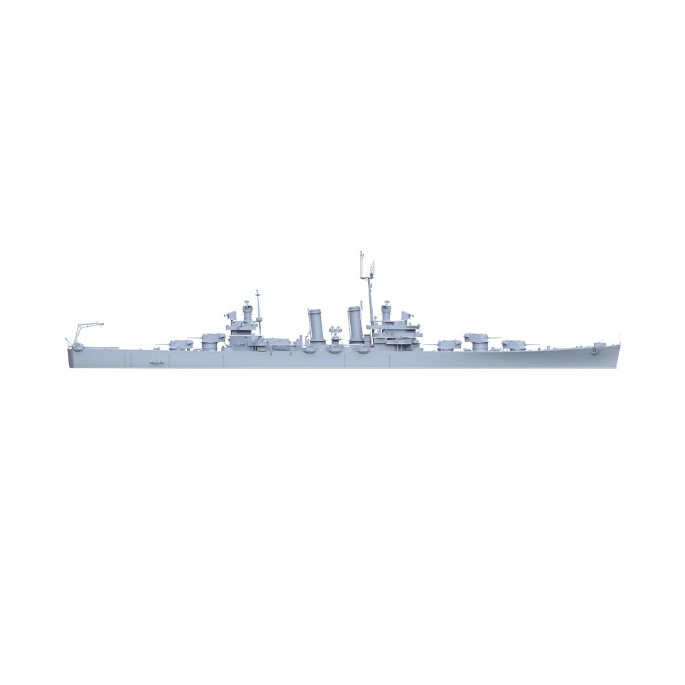 MRY-SFW SSC350514-A 1/350 zestaw do budowy modelu wojskowego Argentina Nueve de Julio Cruiser Segmentowany kadłub