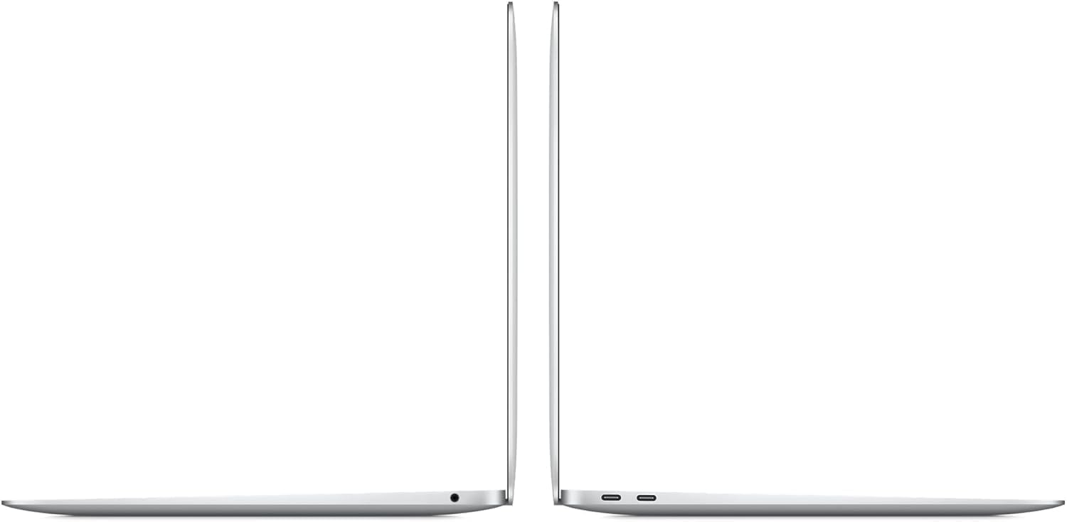 2020 Apple MacBook Air avec Apple M1 Chip (13-pouces, 8 Go RAM, 128 Go SSD) (QWERTY Anglais) Argent (Reconditionné)