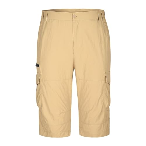 Pantalon multi poches pratique homme style cargo avec jogging noir