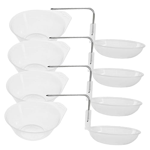 NAMOARLY Outdoor Compact Bowl Set Camping Soup Spoon Large Soup Bowls Camping Silverware Set