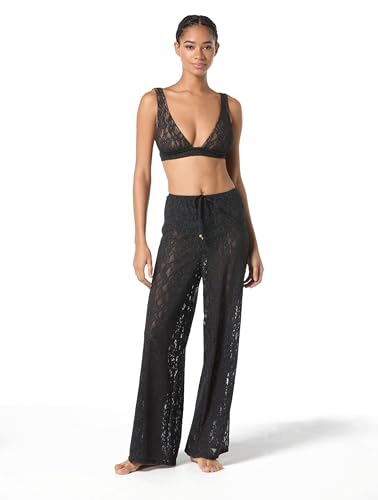 Michael Kors Swimwear Women's Lace Cover Up Pants – Black, Size Small