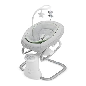 Graco Soothe My Way with Removable Rocker, Madden – Versatile Baby Swing & Portable Rocker