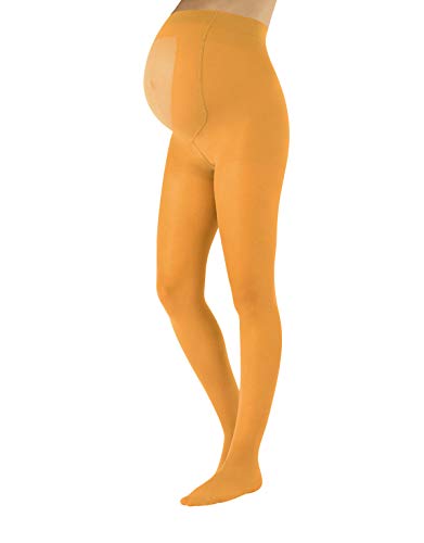CALZITALY Medias Invernales Premama, Panty Para Futura Mama, 100 DEN | Negro, Amarillo,...