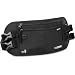VAN BEEKEN RFID Travel Money Belt Hidden Money Belts for Travel for Men and Women I Travel Belt Money Pouch Slim Travel Fanny Pack I Waist Bags Waist Wallet Running Belt Wallet Waist Pouch (Black)