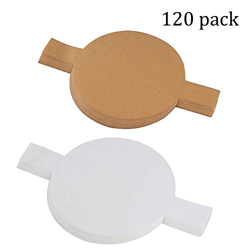 KAIDA 120 Sheets 8 Inch Parchment Paper Liners for Round Cake Pans