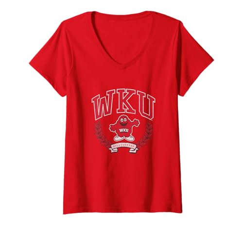 Womens Western Kentucky Hilltoppers Victory Officially Licensed V-Neck T-Shirt