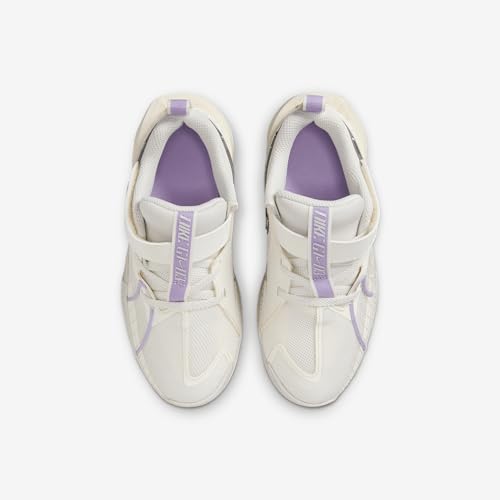 Nike G.T. Cut 3 Little Kids' Basketball Shoes (FD7034-104, Sail/Light Bone/Metallic Silver/Smoke Grey)4