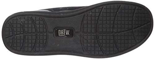 Drew Women's Tulip Black Calf/Black Stretch 7 M US4