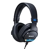 ソニー(SONY) モニターヘッドホン MDR-M1 国内正規品 密閉型モニターヘッドホン/超広帯域再生/ハイレゾ対応/ステレオミニ→ステレオ標準変換プラグ付属/ケーブル 2.5m・1,2m各1本付属/音響制作/有線/レコーディング/ミキシング/プロ/クリエイター ブラック MDR-M1 Q