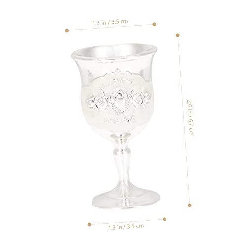 Gobelet à vin délicat incassable et coupe à whisky réutilisable
