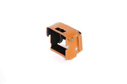 Étui Hasselblad 907X en cuir véritable fait main marron sable pour protéger votre boîtier photo