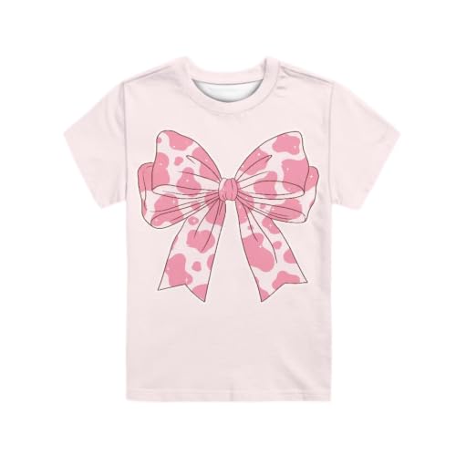 Image of Xhuibop Kids Tshirts Girls Boys 3-16 Years Summer Clothes for Teens Loose Fitting Tops