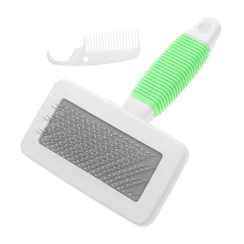 COLLBATH Cat Comb for Long Haired Cats Dog Hair Brush Pet Grooming Tool Comfortable Handle Comb Rug Shampoo