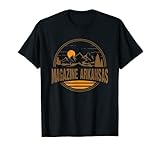 Vintage Magazine, Arkansas Mountain Hiking Souvenir Print T-Shirt