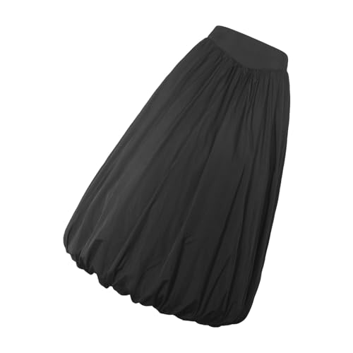 Jupe longue à bulles taille élastique anti-compression confortable
