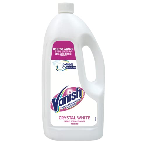 Vanish White Liquid Laundry Fabric Stain Remover 1L (packaging may vary)