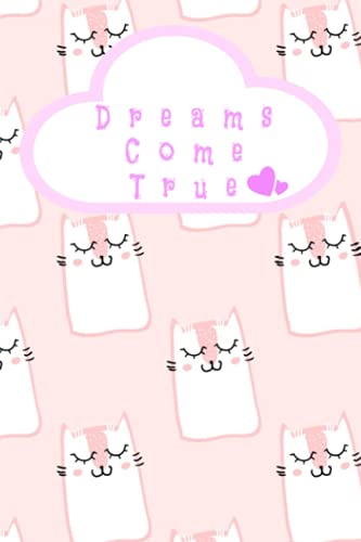  Dreams Come True  Dream Journal  50 Pages