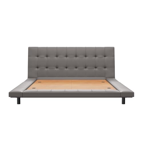 Image of Wakefit Somora Queen Size Non Storage Upholstered Bed