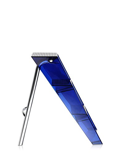 Kartell Upper escalera plegable azul cobalto de policarbonato para decoración moderna 4