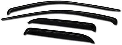for 02-08 Dodge Ram 1500 Quad (Crew) Cab Models, for 03-09 Dodge Ram 2500/3500 Quad (Crew) Cab Models Sun/RAIN/Wind Guard Smoke Vent Shade Deflector Window Visor 4PCs