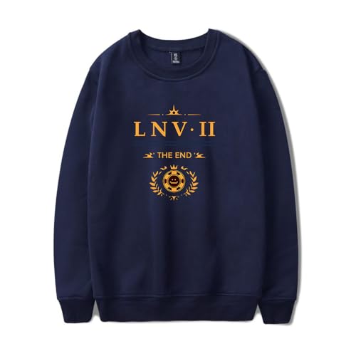 Quackity The End of Las Nevadas Merch Fashion Long sleeve crew neck sweater Men/Women Longsleeve sweater