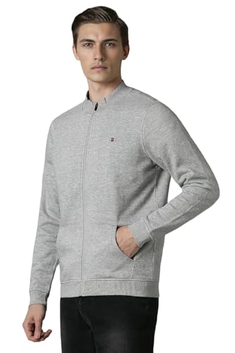 Image of Louis Philippe PolyMen's Cotton Round Neck Sweatshirt