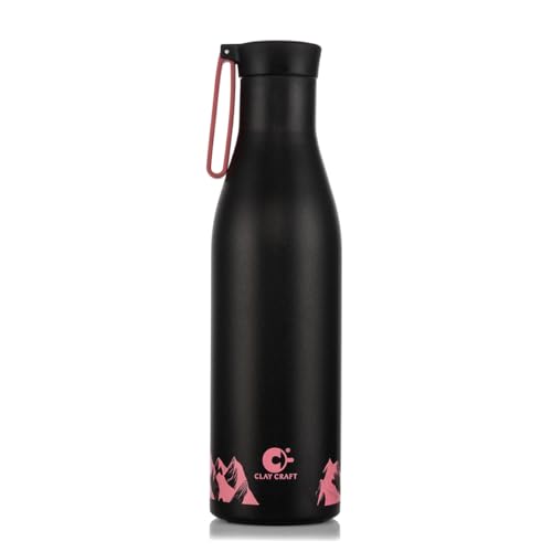 Image of Clay Craft Vacbott Aspen Double Walled|18 Hours Hot and 24 Hours Cold Water Bottle Vacuum Insulated Flask Bottle 860 ml|1 Piece Water Bottle|Travelling|BPA-Free|BIS Certified|1Year Limited Warranty
