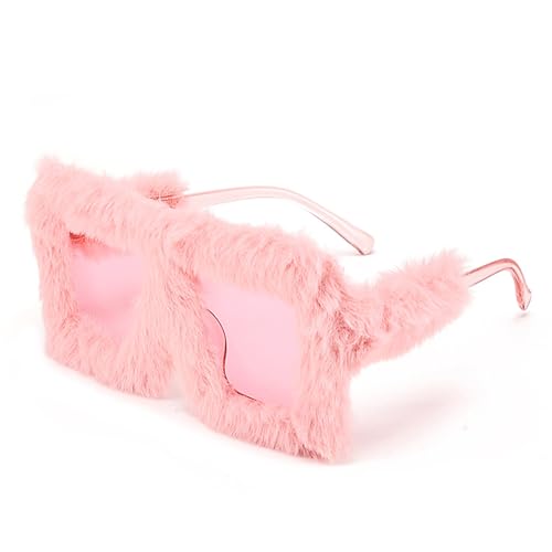 Ya en mundofriki.es: Arrderly Gafas de Sol de Peluche de Gran Tamaño - Personalizadas a la Moda, Ojo de Gato, para Fiesta, Carnaval, Accesorios de Fotografía, Cumpleaños