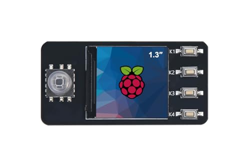 Pico 1.3inch LCD Display Module - 240x240 SPI Screen for Raspberry Pi Pico | ST7789 Controller, IPS Panel, Plug & Play with Joystick