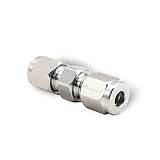 Horiznext 3/16 inch Stainless Steel 304 Compression Fitting for tube, connect air line brass pipe, adapt...